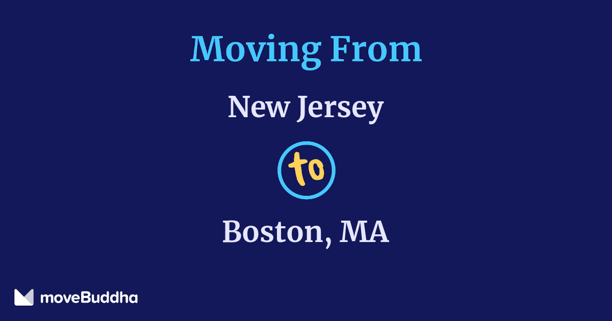 New jersey hot sale to boston massachusetts