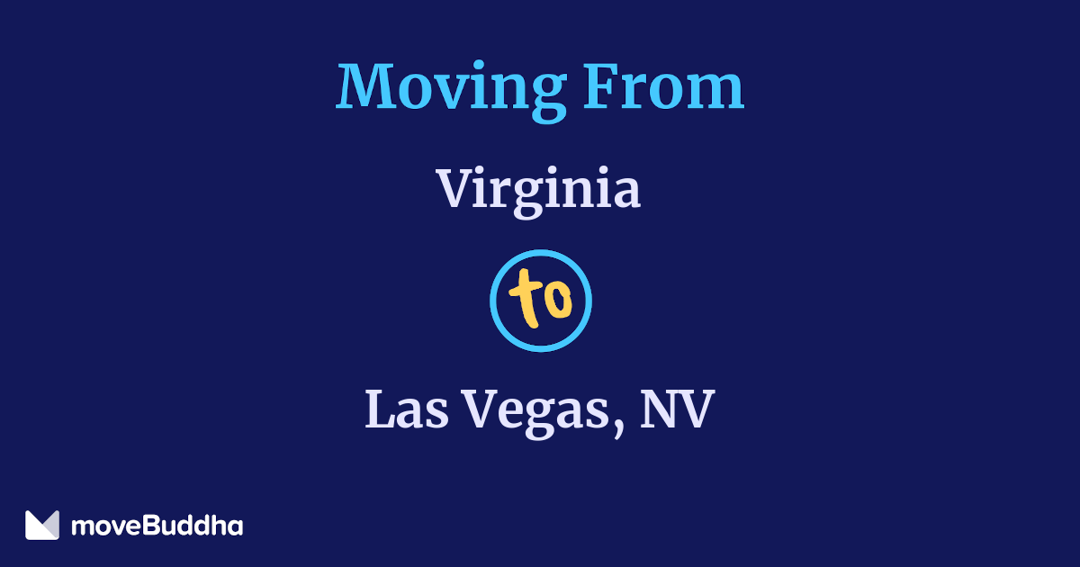 1 314 Movers From Virginia to Las Vegas NV