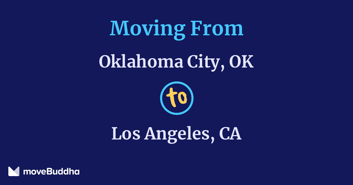 1 251 Movers From Oklahoma City to Los Angeles