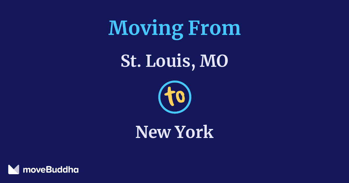 1 147 Movers From St. Louis MO to New York