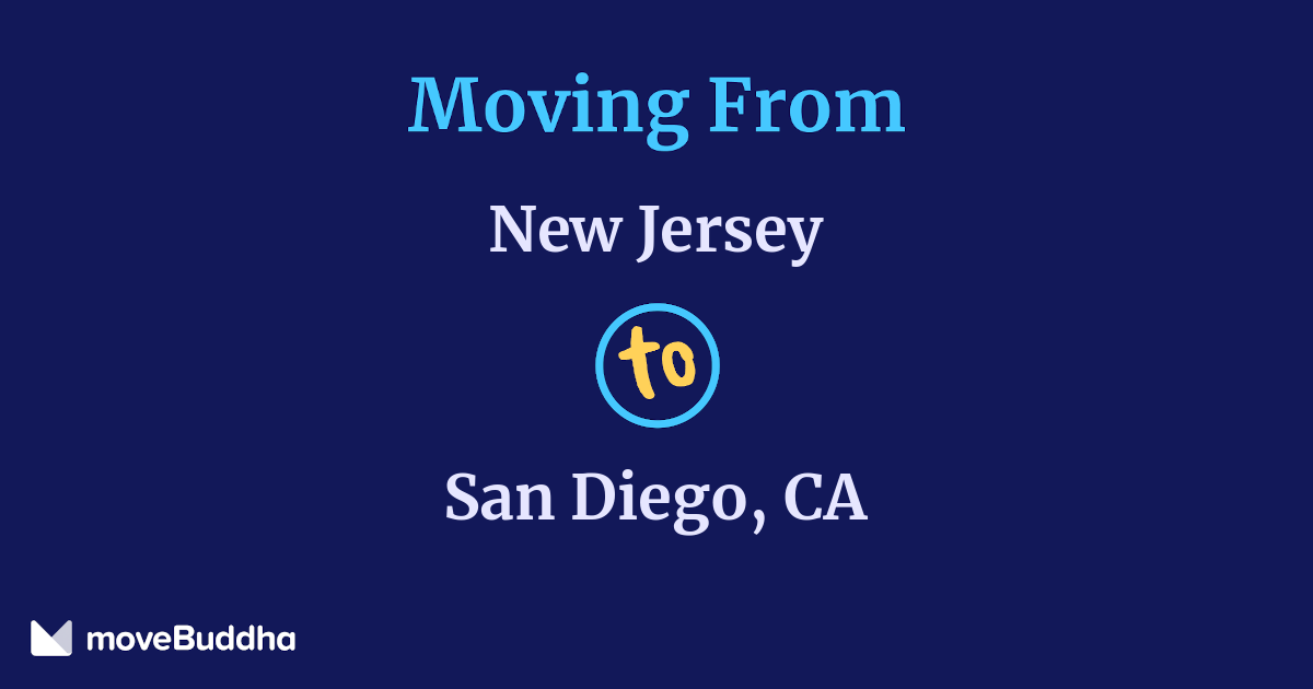 New jersey to store san diego