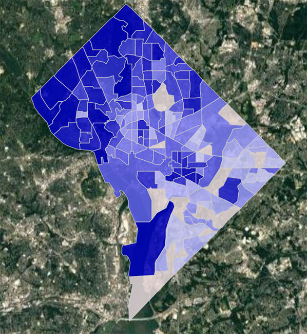 37 Tips On Moving To Washington DC 2021 Relocation Guide   DC Crime Score Map 