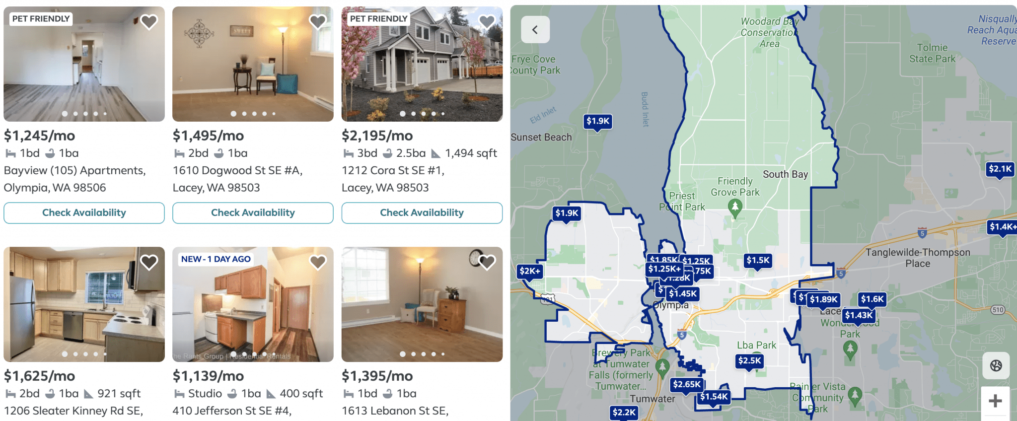 Moving To Olympia WA 2024 Relocation Guide MoveBuddha   Olympia WA Trulia Map 2022 2048x848 