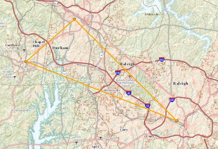 Research Triangle Map 700x478 