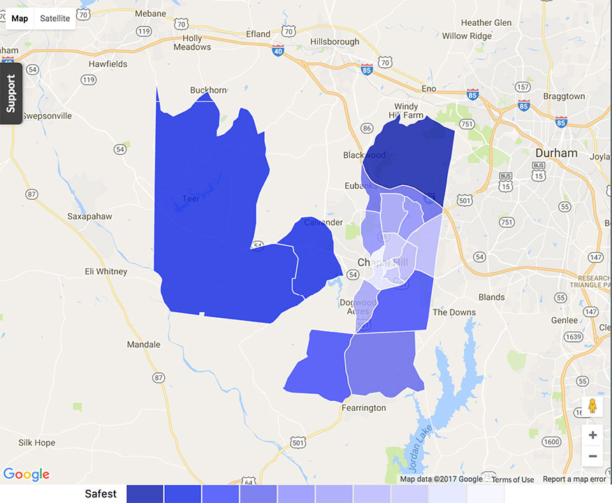 Moving To Chapel Hill Everything You Need To Know In 2020   Chapel Hill Crime Map 