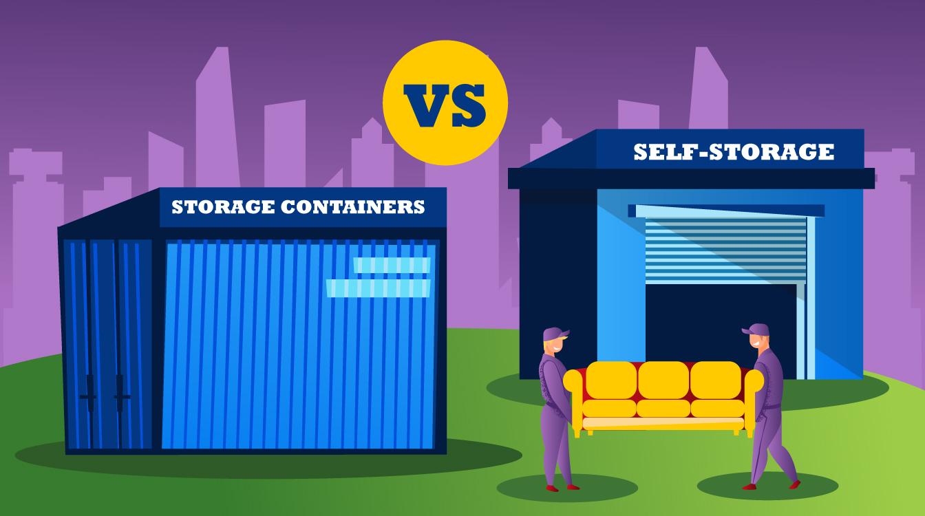 Storage Units vs. Moving Containers: A Comparison Guide | moveBuddha