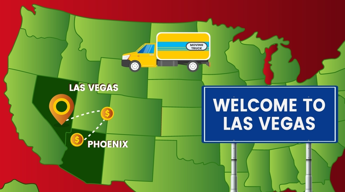 Phoenix to Las Vegas Movers & Cost (2022) | moveBuddha