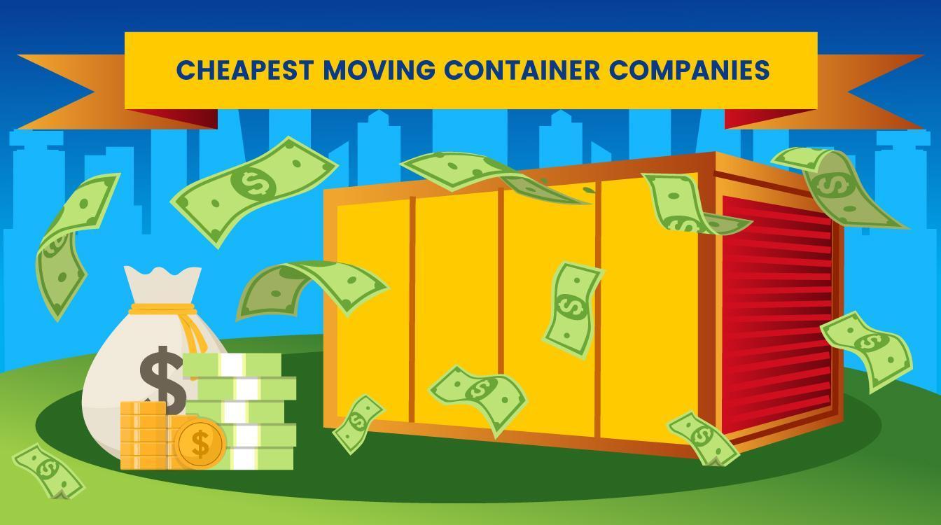 Cheapest Moving Pods and Container Companies moveBuddha