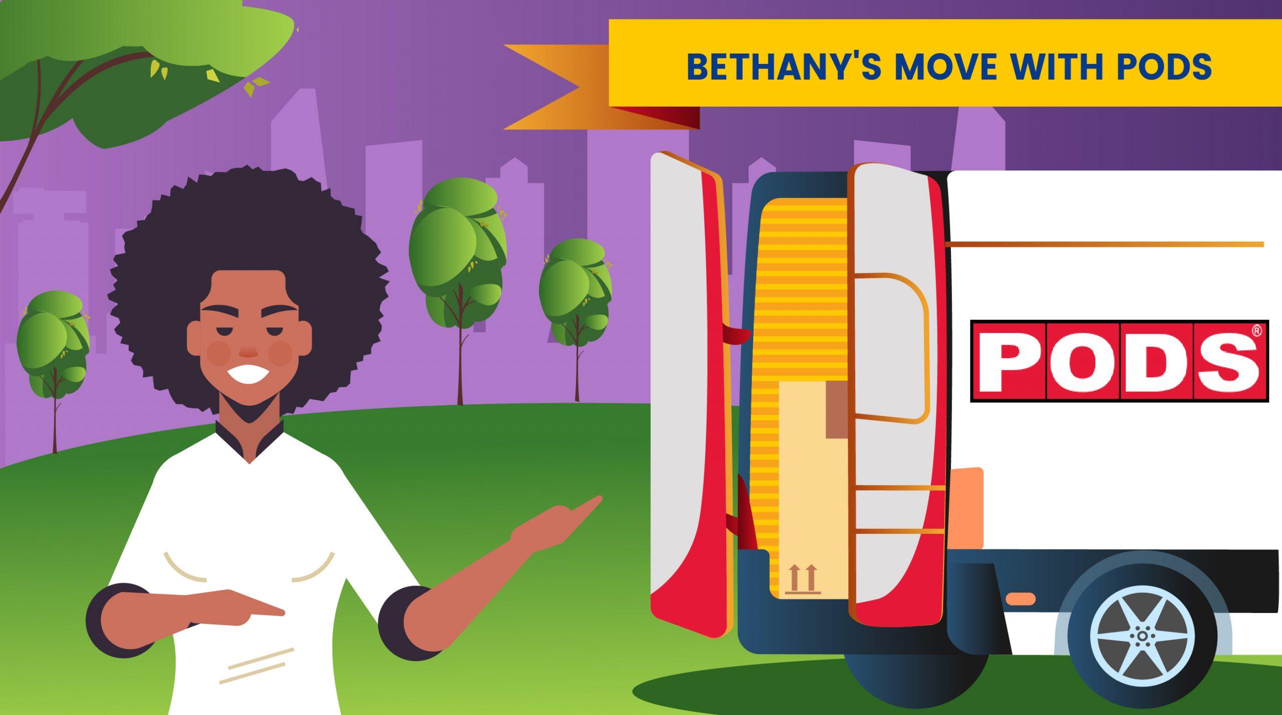 Moving Experience Bethanys Move With Pods Movebuddha