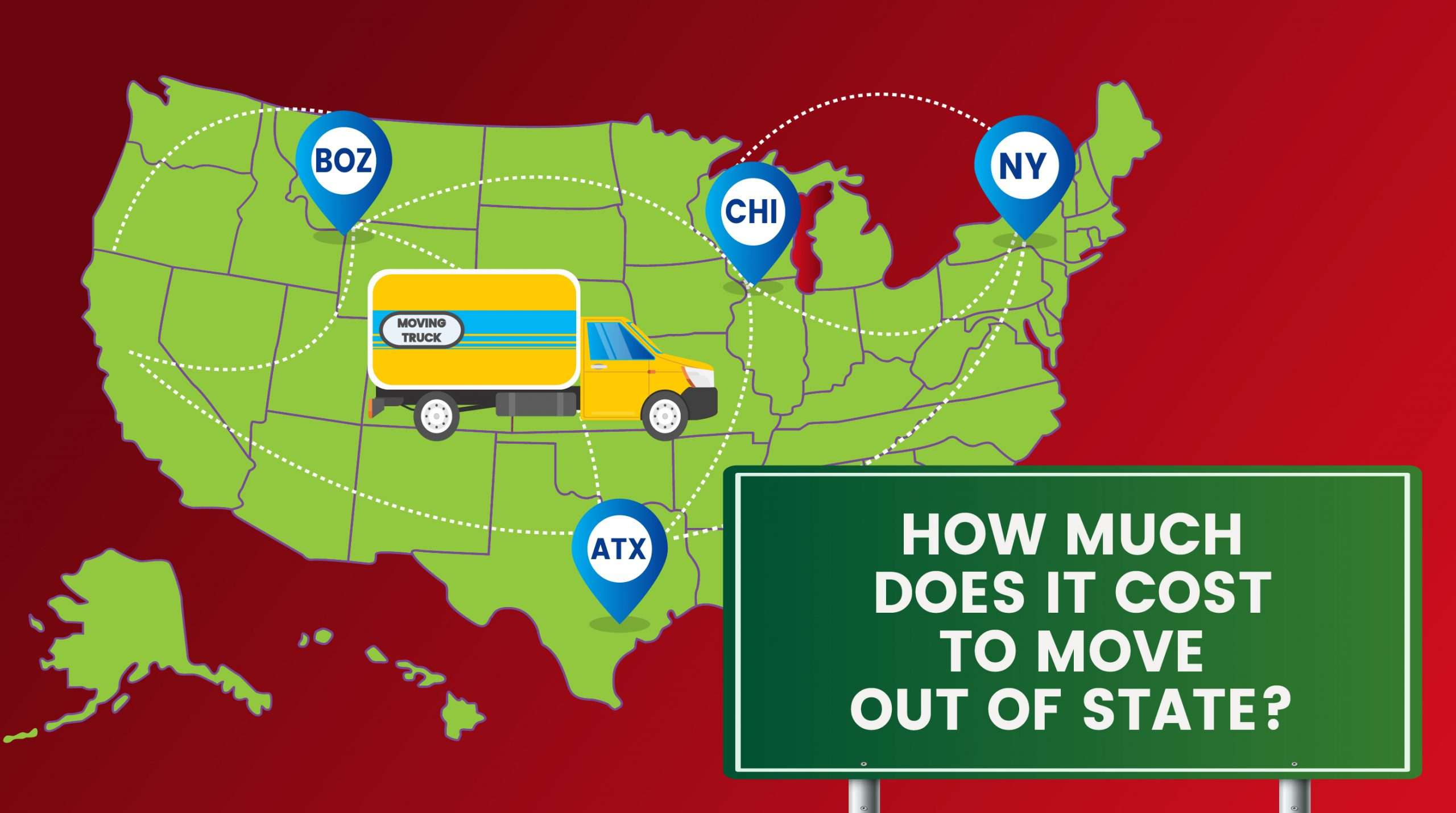 The Cost To Move Out Of State In 2023