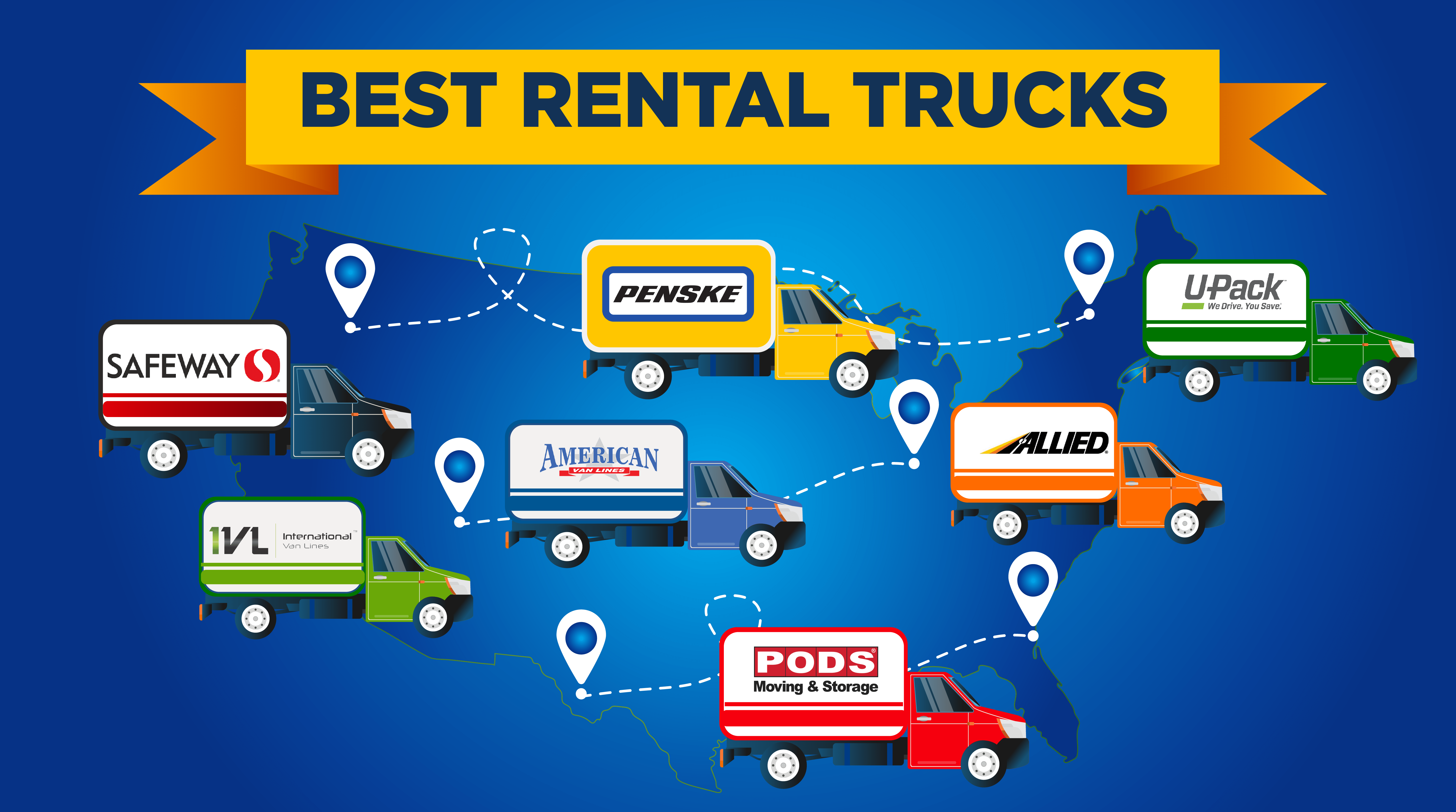 5 Best Moving Truck Rental Companies of 2025