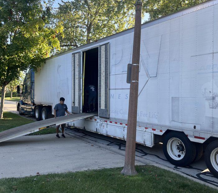 Safeway moving truck